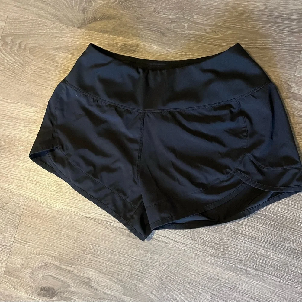 Tough Mode Women’s Black‎ Athletic Active Lined Shorts Size XS Activewear EUC